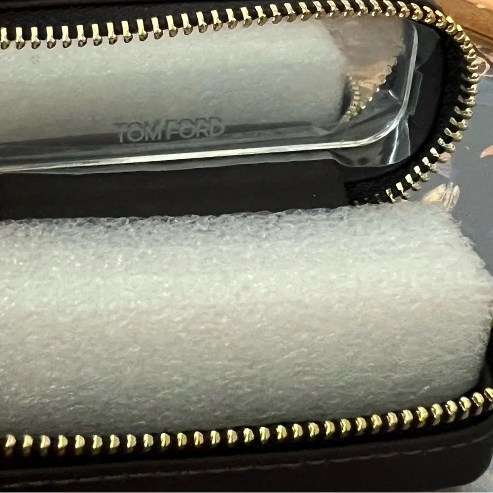 Tom Ford Black Leather Accessory Case - Picture 4 of 4